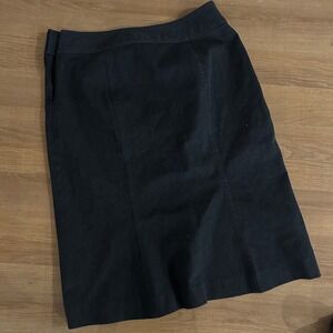 GAP Womens Black Pencil Skirt Business Career Knee Length Size 1
